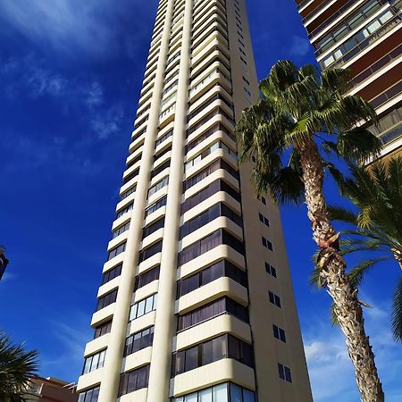 Luminoso Apartamento En Primera Linea De Playa Benidorm Bagian luar foto